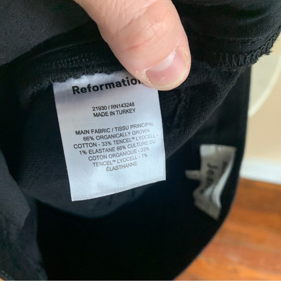 Reformation Liza Ultra High Rise Straight Jeans Size 26 - Picture 7 of 9